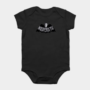 Nosferatu Bat Symbol Baby Bodysuit